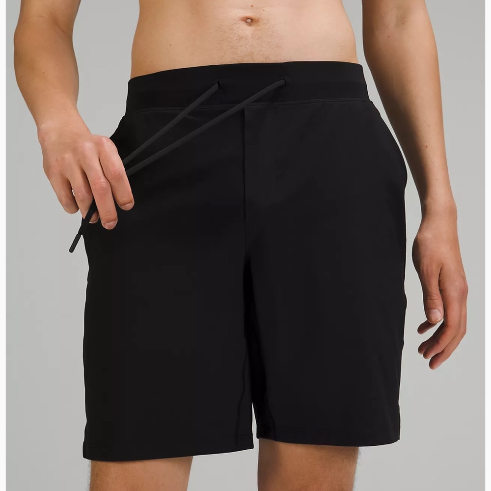 MENS BLACK LULU LINER LESS SHORTS